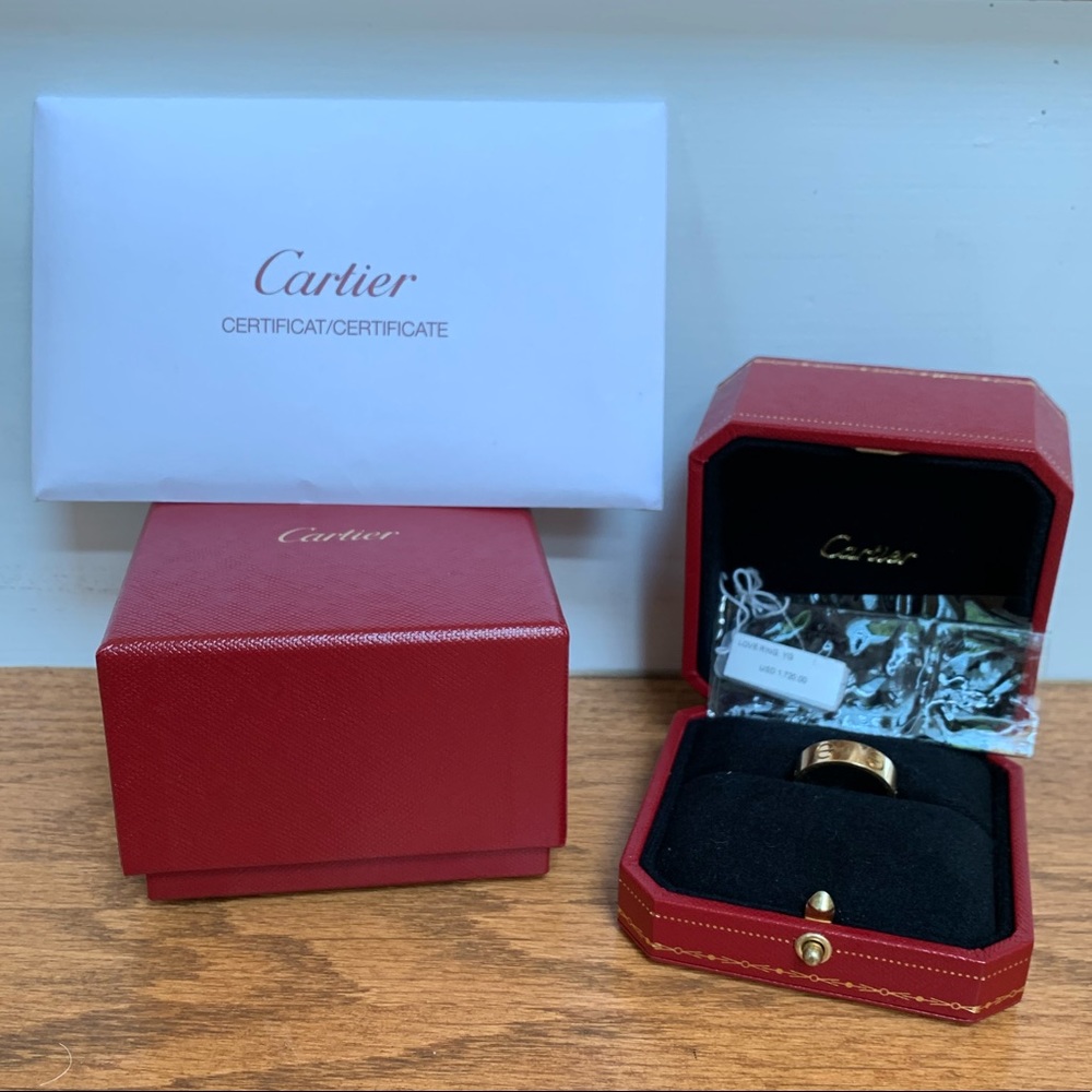 Cartier Yellow Gold Love Ring